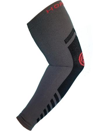 Hoplite Graduated Compression Arm Sleeves for Men & Women | 15-30mmHg | Medium | Enhance Support & Recovery - Buy Online on GoSupps.com