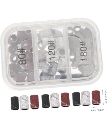 1 Box Manicure Circle Sanding Ring Bands Nail Drill Bits Sanding Bands for Nail Drill Nail Art Accessories Nail Drill Grinding Tool Advanced Resin Abrasive Cloth Polishing Tape - Buy Online on GoSupps.com