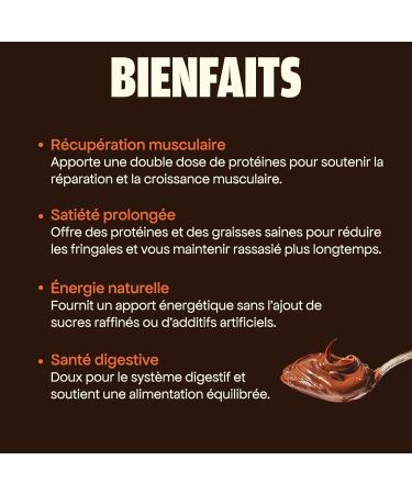 PULSE PROTEIN - Organic Hazelnut Chocolate Protein Spread - Vegan Hazelnut Chocolate - Hazelnut Cream Rich in Protein - Ideal - Buy Online on GoSupps.com