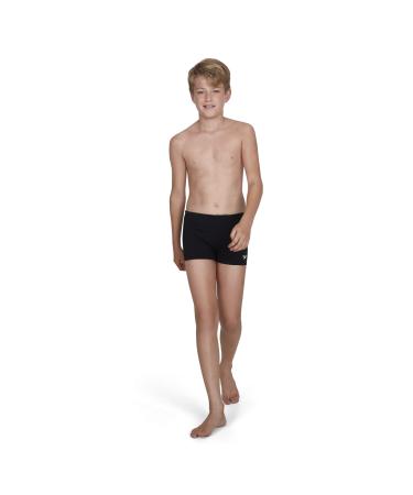 Speedo Endurance+ Aquashort for Boys 7-8 Years Old Endurance+ Black