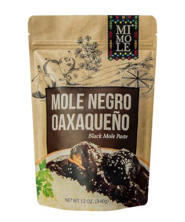Mi Mole Negro Oaxaqueno, Black Mole Paste, 12 Oz - Buy Online on GoSupps.com