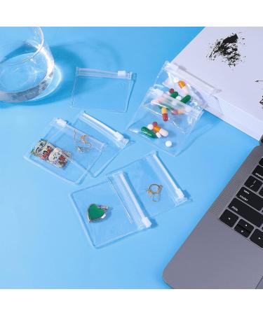 Buy Cobee Pill Pouch Bags - 12pcs Reusable Zippered Pill Organizer for Vitamins & Medications | Portable Daily Travel Storage - Buy Online on GoSupps.com