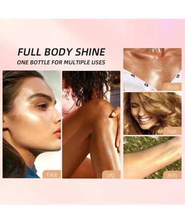 Highlighter Stick Patting Powder | Lip Powder Cosmetic Brighten Powder Pearlescent And Shiny For Arm Full Body Pochy 1# - Buy Online on GoSupps.com