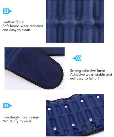 Buy Vestlife Inflatable Lumbar Vertebrae Belt - PU Leather Decompression Support for Back Pain Relief | International Shipping Available - Buy Online on GoSupps.com