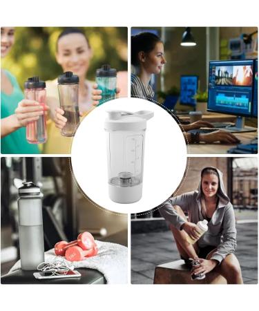 Electric Protein Shaker Bottle - Electric Protein Blender High Speed Clear Electric Shaker Bottle Multifunctional Automatic Rechargeable Blender Cup - Buy Online on GoSupps.com