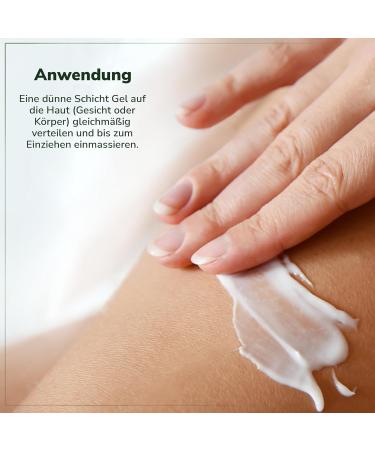 Pure Aloe Vera Gel 97% - Natural Additive-Free Cosmetics (3 x 200ml) | International Shipping - Buy Online on GoSupps.com