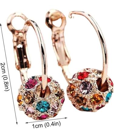 Lymphatic Drainage Slimming Earrings Magnetic Therapy Weight Loss Earrings EarAcupressure Magnetherapy Earrings for Women 3pairs-a - Buy Online on GoSupps.com