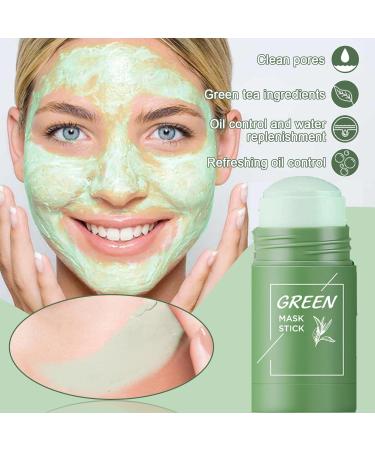 Juxek Green Tea Mask Stick | Deep Cleanse & Blackhead Remover | Poreless Face Mask for All Skin Types | Moisturizing Green Tea Formula - Buy Online on GoSupps.com