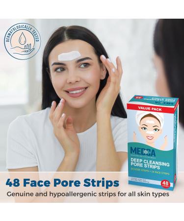 Nose Pore - Blackhead Removing and Pore Unclogging Deep Cleansing Pore Strip Combo Pack 96 Count Strips - Buy Online on GoSupps.com