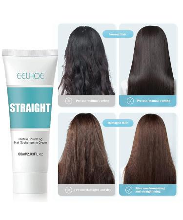 PORAAN Silk & Gloss Protein Hair Straightening Cream 2023 - Maigoole for Curly Hair (2-PCS) - Buy Online on GoSupps.com