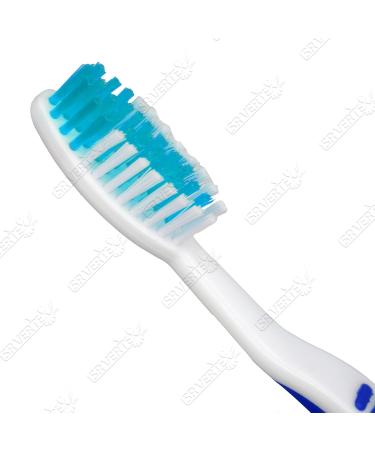 SRV HUB 4-Part Dental Care Set | Blue Oral Cleaning Tools Dental Pick Spiegel Tongue Cleaner & Toothbrush | Travel-Friendly Dental Kit - Buy Online on GoSupps.com