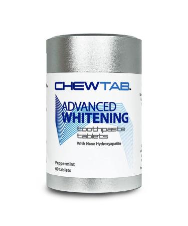 Weldental Chewtab Advanced Whitening Toothpaste Tablets with Nano Hydroxyapatite Peppermint