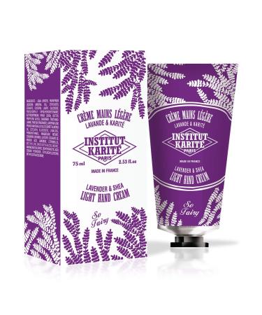 Institut Karit Paris Moisturising and Restorative Hand and Nail Cream Lavender Fragrance 75 ml