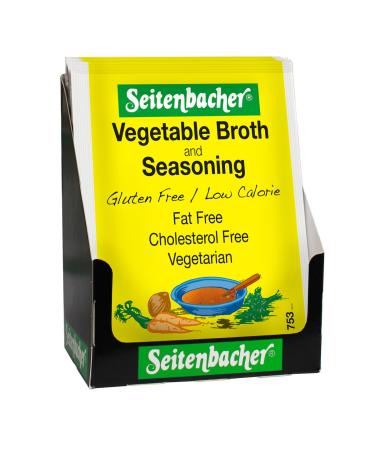 Seitenbacher Vegetable Broth Mix - Packets, 0.80-Ounce Packages (Pack of 12)