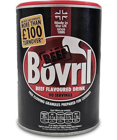 Bovril Beef Flavoured Drink 2 x 450g Catering Tub Granules 180 Servings BRITISH FOOD SHOP (BFSBOV2) - Buy Online on GoSupps.com