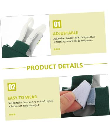 Mipcase 3st Flying Bird Whirls Windel | Parrot & Chicken Clothes | Cotton Pet Pee Pad for Parrots & Pets - Buy Online on GoSupps.com