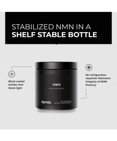 Toniiq Ultra High Purity NMN 300 MG - 60 Capsules | Anti-Aging & Energy Boost - Buy Online on GoSupps.com
