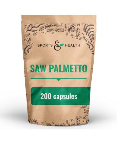 200 g lules de Saw Palmetto haute dose g lules d extrait de palmier nain 10:1 compl ment v g tal pur palmier nain complexe de palmier nain