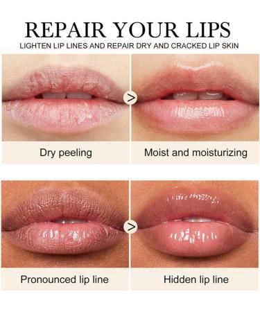 Fruit Oil Transparent Moisturizing Lip Care Product | Natural Lip Makeup for Wedding Banquet Party Environmentally Friendly Portable Lip Care Product - Buy Online on GoSupps.com