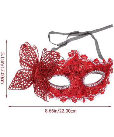 STOBAZA 2-Piece Lace Butterfly Masquerade Ball Masks for Women - Elegant Eye Masks for Parties & Events - Buy Online on GoSupps.com