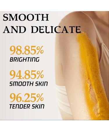 Turmeric Body Scrub - Exfoliating Body Scrub - Vitamin C Remove Dead Skin Fade Dark Spots Body Exfoliator - Deep Cleansing Body Scrub Exfoliator - Face Scrub Exfoliator for Women Men 250g - Buy Online on GoSupps.com