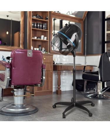 Adjustable Hooded Stand Up Hair Bonnet Dryer Adjustable Hooded Floor Dryer 1000W Professional Salon Hair Dryer Hair Dryer with Wheels - Buy Online on GoSupps.com