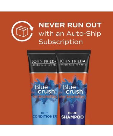 Blue Crush Brunette Shampoo & Conditioner Set - Neutralizes Brassiness - 8.3 fl oz - Buy Online on GoSupps.com