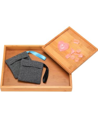 Buy Soap Pocket Exfoliating Soap Saver Pouch - 5 Pack Gray Body Scrubber for Bath & Shower | International Shipping Available - Buy Online on GoSupps.com