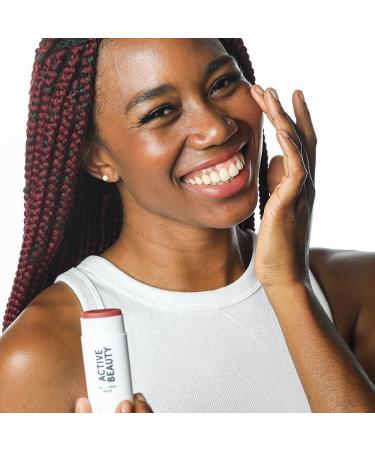 LIQUE Active Lip & Cheek Balm Stick - Lightweight Vegan Formula for Natural Dewy Finish - 0.49 Oz - Buy Online on GoSupps.com