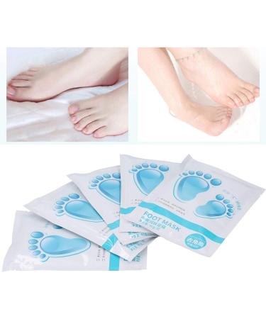 Nursing Peeling Foot Mask - Exfoliating Callus & Dead Skin Care - Moisturizing Foot Mask 40g x 5 Pairs for Soft Smooth Feet - International Shipping Available - Buy Online on GoSupps.com