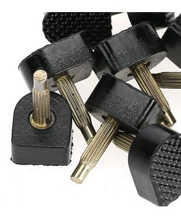High Heel Replacement Tips - 60Pcs/30 Pairs in 5 Sizes | TPU Material for Shoe Repair | Lower Noise, More Comfortable | Black - Buy Online on GoSupps.com