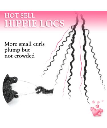 Goddess Locs Crochet Hair 12 Curly Faux River Locs 6Pack - Pre-Looped Soft Faux Locs with Curly Ends for Black Women - Buy Online on GoSupps.com