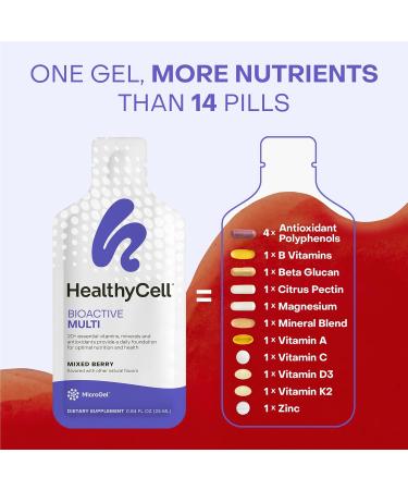 Healthycell Bioactive Multivitamin + Joint Health & Mobility Supplement for Men & Women Bundle - Buy Online on GoSupps.com