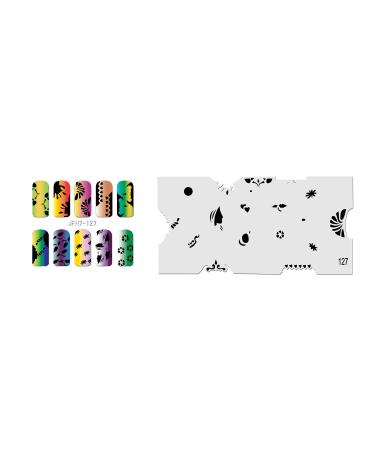 Fingernail stencil (airbrush nail art) Fengda JFH07-127