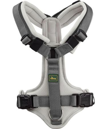 Hunter Harness Maldon Up XS-S - Light Grey/Grey | Premium Dog Harness for International Shipping - Buy Online on GoSupps.com
