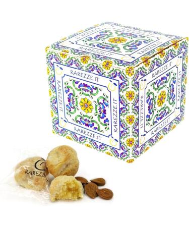 RAREZZE - Sicilian almond paste pastries from an ancient artisanal pastry shop in amazing sicilian style gift-box (1kg). RAREZZE: biscuits cookies and pastries - Buy Online on GoSupps.com
