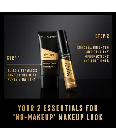 Max Factor Facefinity Multi-Perfector Concealer 9N | Lightweight Vegan All-in-One for Natural Finish & Brightening Conceal Imperfections Online - Buy Online on GoSupps.com