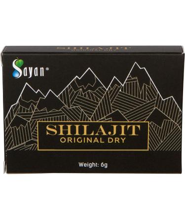Sayan Dry Shilajit Extract Solid Resin 60 Servings