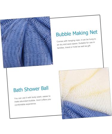 Buy Housoutil 8 Pcs Bath Balls - Exfoliating Shower Sponge Set for Soft Skin | International Shipping - Buy Online on GoSupps.com
