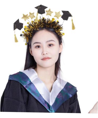 FRCOLOR Headband Graduate Cap Bopper Graduation Headdress Graduation Hair Accessories Graduation Hat Decoration Set Graduation Cap Hair Band 2024 Graduation Head Jewellery Bachelor Cap Hair Band - Buy Online on GoSupps.com