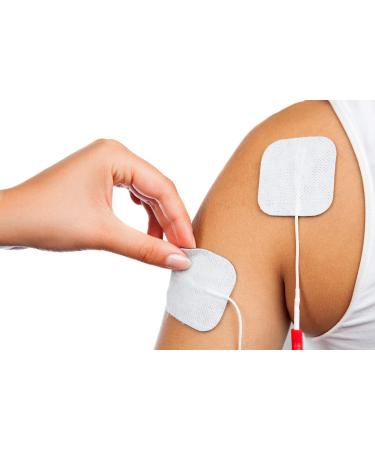 TensCare ECM5050V 50x50 mm Reusable Electrode Pads - Pack of 12 (Eligible for VAT relief in the UK) 1 pack of 12 electrodes - Buy Online on GoSupps.com