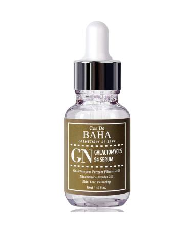 Cos De BAHA Korean Skin Care Galactomyces 94% Treatment Essence Serum 30 ml w 2% Niacinamide - Buy Online on GoSupps.com