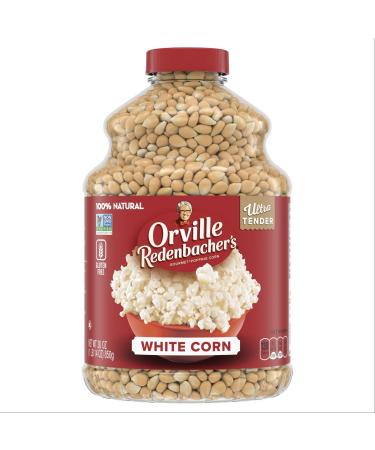 Orville Redenbacher’s Original Gourmet White Popcorn Kernels 30 Ounce Pack of 6