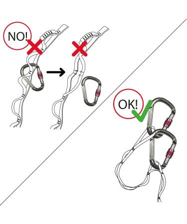 ALPIDEX Daisy Chain 100 cm - Durable PE Sling for Safe Climbing & Outdoor Adventures | International Shipping Available - Buy Online on GoSupps.com