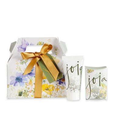Joia Winter/Spring Scented Moisturizing Gift Set Bar Soap and Shea Butter Hand Cream Kiwi & Lime 2.4 Fl Oz
