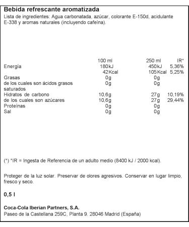 Coca Cola Fresh Drink 50cl - Buy Online on GoSupps.com