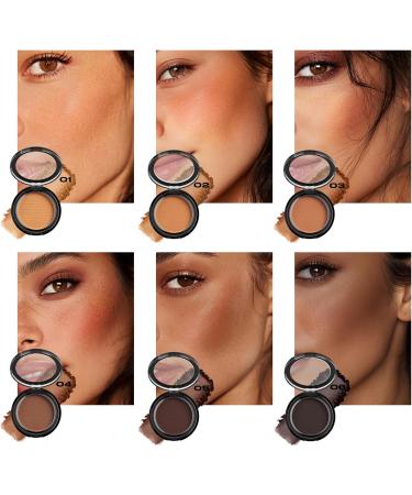 Poudre de Contour Bronzant Mat - Poudre Compacte Tout-En-Un Pour Contourer Les Cheveux Et Le Nez Sculpture Du Visage Finition Lisse Pigment Durable Adapt Divers Tons De Peau (#4 6g) #4 6 g (Lot de 1) - Buy Online on GoSupps.com