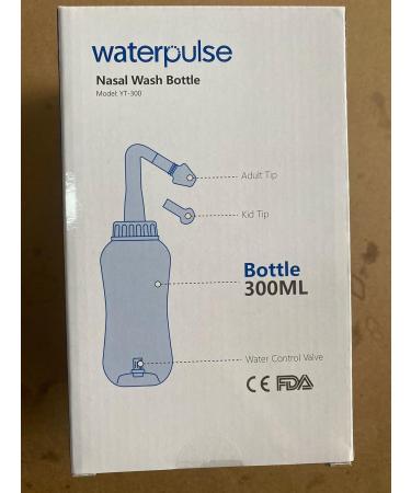 Anzorhal Neti Pot Sinus Rinse Nose Cleaner with 60 Packets Salt and Thermometer Sticker - Adult & Kid Nasal Wash Solution - Buy Online on GoSupps.com