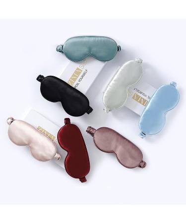 ZIMASILK Adjustable 3D Contoured Pure Mulberry Silk Sleep Mask - Super Soft Breathable Blindfold in Black - Buy Online on GoSupps.com