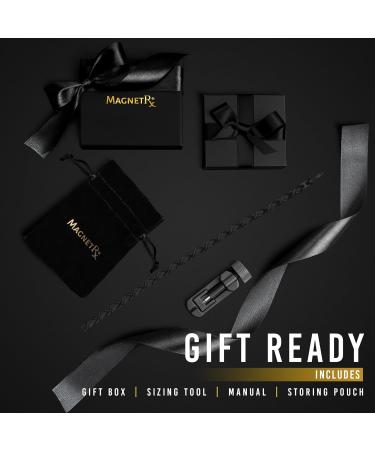 MagnetRX Ultra Strong Magnetic Anklet for Women - Titanium Black Magnetic Anklet for Pain Relief & Wellness - Buy Online on GoSupps.com